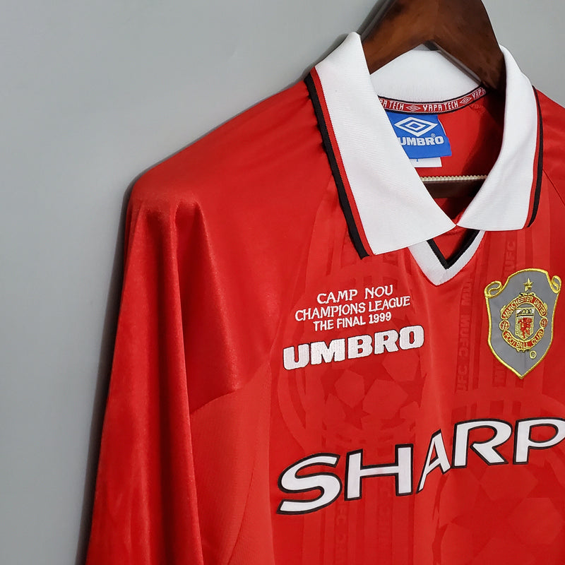 MANCHESTER UNITED I 99/00 HOMBRE (RETRO) MANGA LARGA