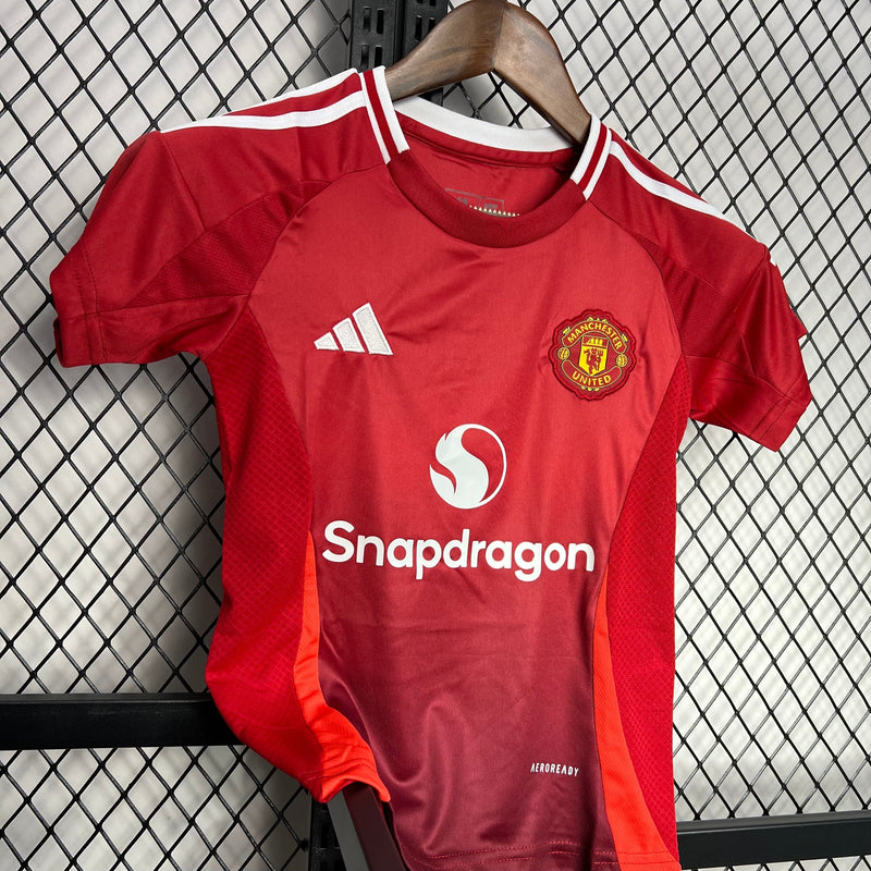 MANCHESTER UNITED I 24/25 CONJUNTO INFANTIL